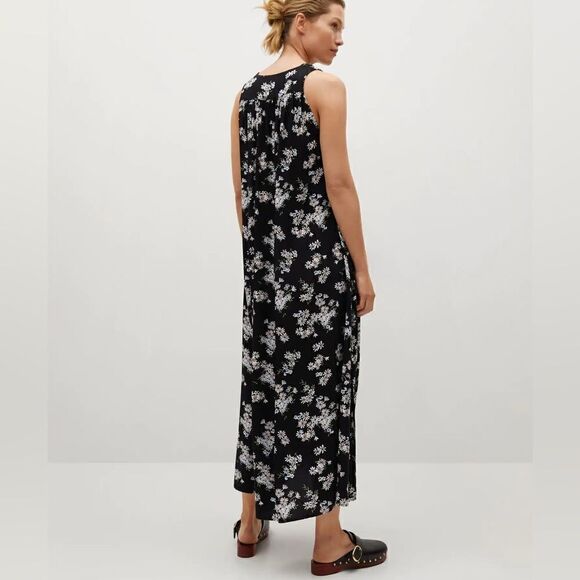 Mango Flowy Printed Dress - Picture 10 of 10
